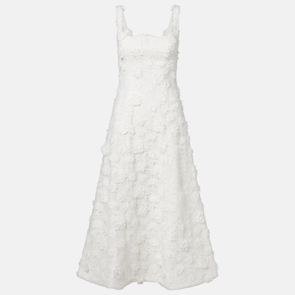 Leo Lin Odette Lace Midi Dress NWT Size 6